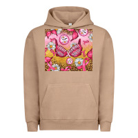 Pigment Burro Hour Breast Cancer Bra Urban Hoodie - Artiststas