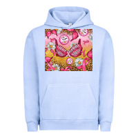 Pigment Grape Ice Hour Breast Cancer Bra Urban Hoodie - Artiststas