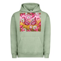 Pigment Oil Green Hour Breast Cancer Bra Urban Hoodie - Artiststas