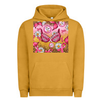 Pigment Peanut Butter Hour Breast Cancer Bra Urban Hoodie - Artiststas