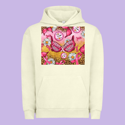 Hour Breast Cancer Bra Urban Hoodie Designed By Artiststas
