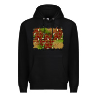 Black christmas champagne background Premium Hoodie - BundleAndBundleShop