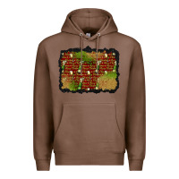Chestnut christmas champagne background Premium Hoodie - BundleAndBundleShop
