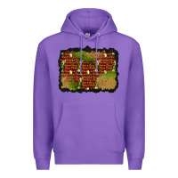 Purple christmas champagne background Premium Hoodie - BundleAndBundleShop