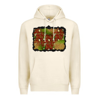Tofu christmas champagne background Premium Hoodie - BundleAndBundleShop