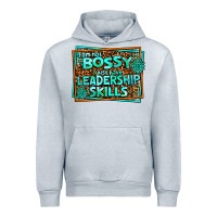 Heather Grey i am not bossy i just have leadership skills Urban Hoodie - AdoDesignShop