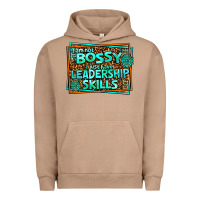 Pigment Burro i am not bossy i just have leadership skills Urban Hoodie - AdoDesignShop