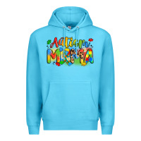 Ocean Blue autism mama Premium Hoodie - Artiststas