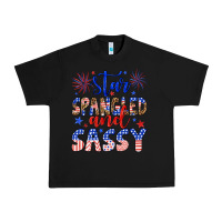 Black star spangled and sassy Urban Heavy Tee - Artiststas