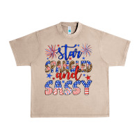 French Oak star spangled and sassy Urban Heavy Tee - Artiststas