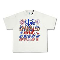 Pistachio star spangled and sassy Urban Heavy Tee - Artiststas