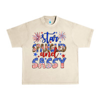 Sandshell star spangled and sassy Urban Heavy Tee - Artiststas