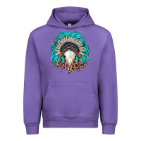 Tulip bull skull indian headdress Urban Hoodie - JahusDesignShop