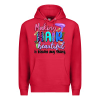 Cardinal making hair beautiful is kinda my thing Premium Hoodie - Artiststas