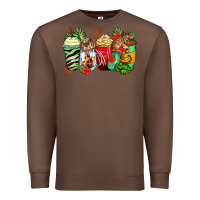 Chestnut tiger coffee cups Premium Sweatshirt - Zillion Design Studio