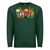 Sports Green tiger coffee cups Premium Sweatshirt - Zillion Design Studio