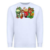 White tiger coffee cups Premium Sweatshirt - Zillion Design Studio