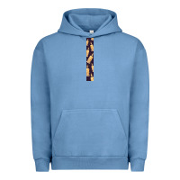 Pigment Pebble Blue Halloween Key Fob Urban Hoodie - BundleAndBundleShop