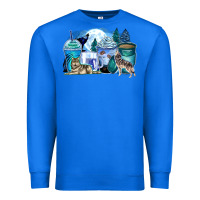 True Royal wolf coffee cups Premium Sweatshirt - Zillion Design Studio