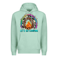 Seafoam let's go camping rainbow Premium Hoodie - JahusDesignShop