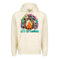 Tofu let's go camping rainbow Premium Hoodie - JahusDesignShop
