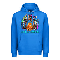 True Royal let's go camping rainbow Premium Hoodie - JahusDesignShop