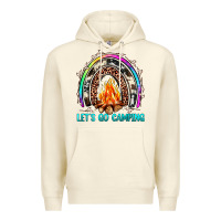 Sandshell let's go camping rainbow Premium Hoodie - JahusDesignShop