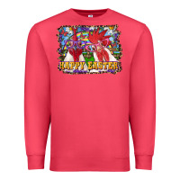 Cardinal Happy Easter Roosters Premium Sweatshirt - RanaPortraitStore