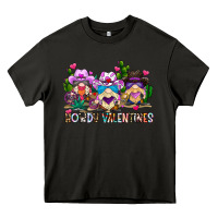 Asphalt howdy valentines Heavy Core Tee - CowhideDigitalArt