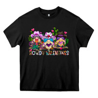 Black howdy valentines Heavy Core Tee - CowhideDigitalArt