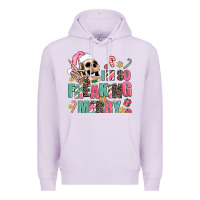 Lilac i m so freaking merry Premium Hoodie - AdoDesignShop