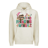 Oatmeal Heather i m so freaking merry Premium Hoodie - AdoDesignShop