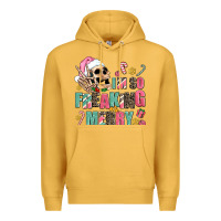 Mustard i m so freaking merry Premium Hoodie - AdoDesignShop