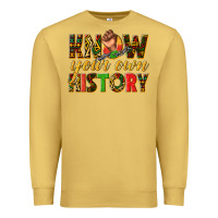 Antique Gold know your own history Premium Sweatshirt - texasbilliewilder