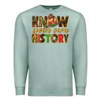 Seafoam know your own history Premium Sweatshirt - texasbilliewilder