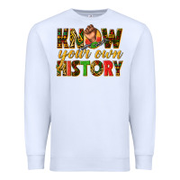 White know your own history Premium Sweatshirt - texasbilliewilder