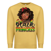 Antique Gold little black princess Premium Sweatshirt - texasbilliewilder