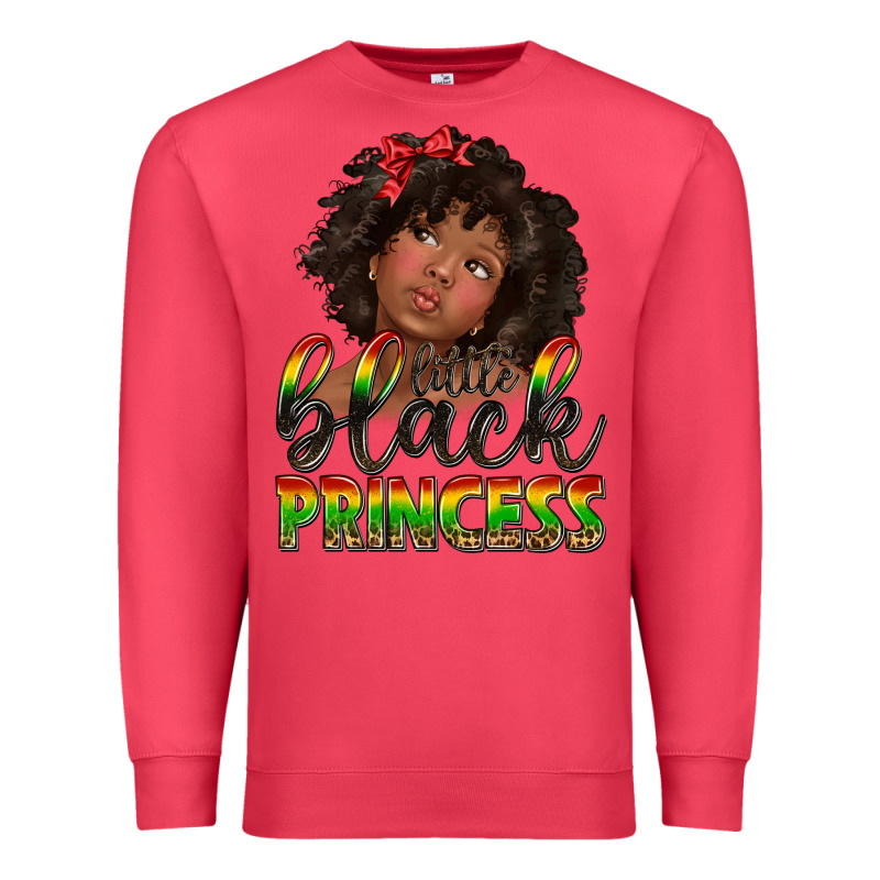 Little Black Princess Premium Sweatshirt by texasbilliewilder | Teevron