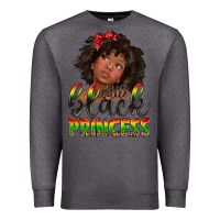 Charcoal Heather little black princess Premium Sweatshirt - texasbilliewilder