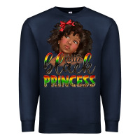 Navy little black princess Premium Sweatshirt - texasbilliewilder