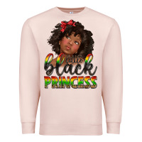 Pale Pink little black princess Premium Sweatshirt - texasbilliewilder