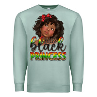 Seafoam little black princess Premium Sweatshirt - texasbilliewilder