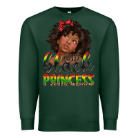 Sports Green little black princess Premium Sweatshirt - texasbilliewilder