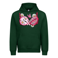 Forest Green Hour Breast Cancer Bra Urban Hoodie - Artiststas