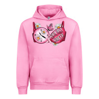 Fuchsia Pink Hour Breast Cancer Bra Urban Hoodie - Artiststas