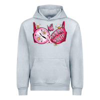 Heather Grey Hour Breast Cancer Bra Urban Hoodie - Artiststas