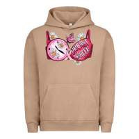 Pigment Burro Hour Breast Cancer Bra Urban Hoodie - Artiststas