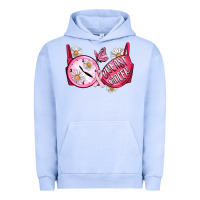Pigment Grape Ice Hour Breast Cancer Bra Urban Hoodie - Artiststas