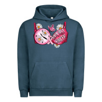 Pigment Midnight Navy Hour Breast Cancer Bra Urban Hoodie - Artiststas