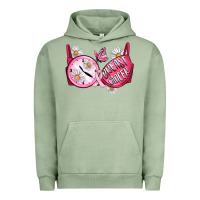 Pigment Oil Green Hour Breast Cancer Bra Urban Hoodie - Artiststas